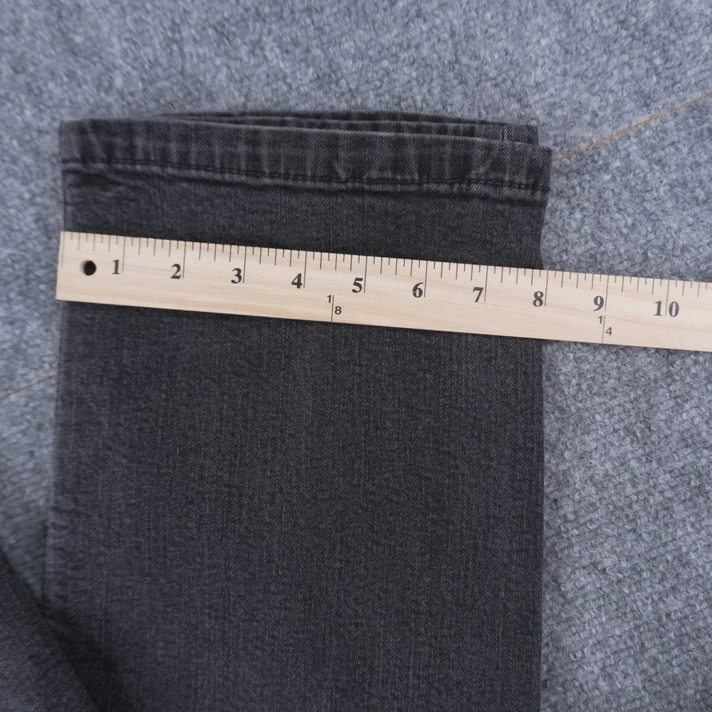 Levi's 514‎ Straight Fit Jeans Mens 36x36 Black Faded Denim Pants
